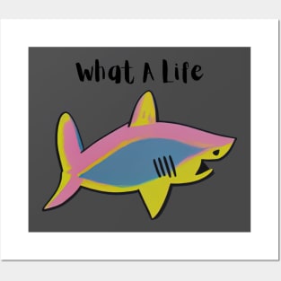 What a shark life! Posters and Art
